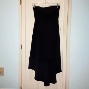 Black Strapless Dress